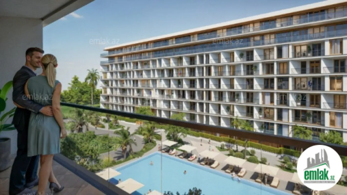 Satılır 1 otaqlı yeni tikili 49.9 m²