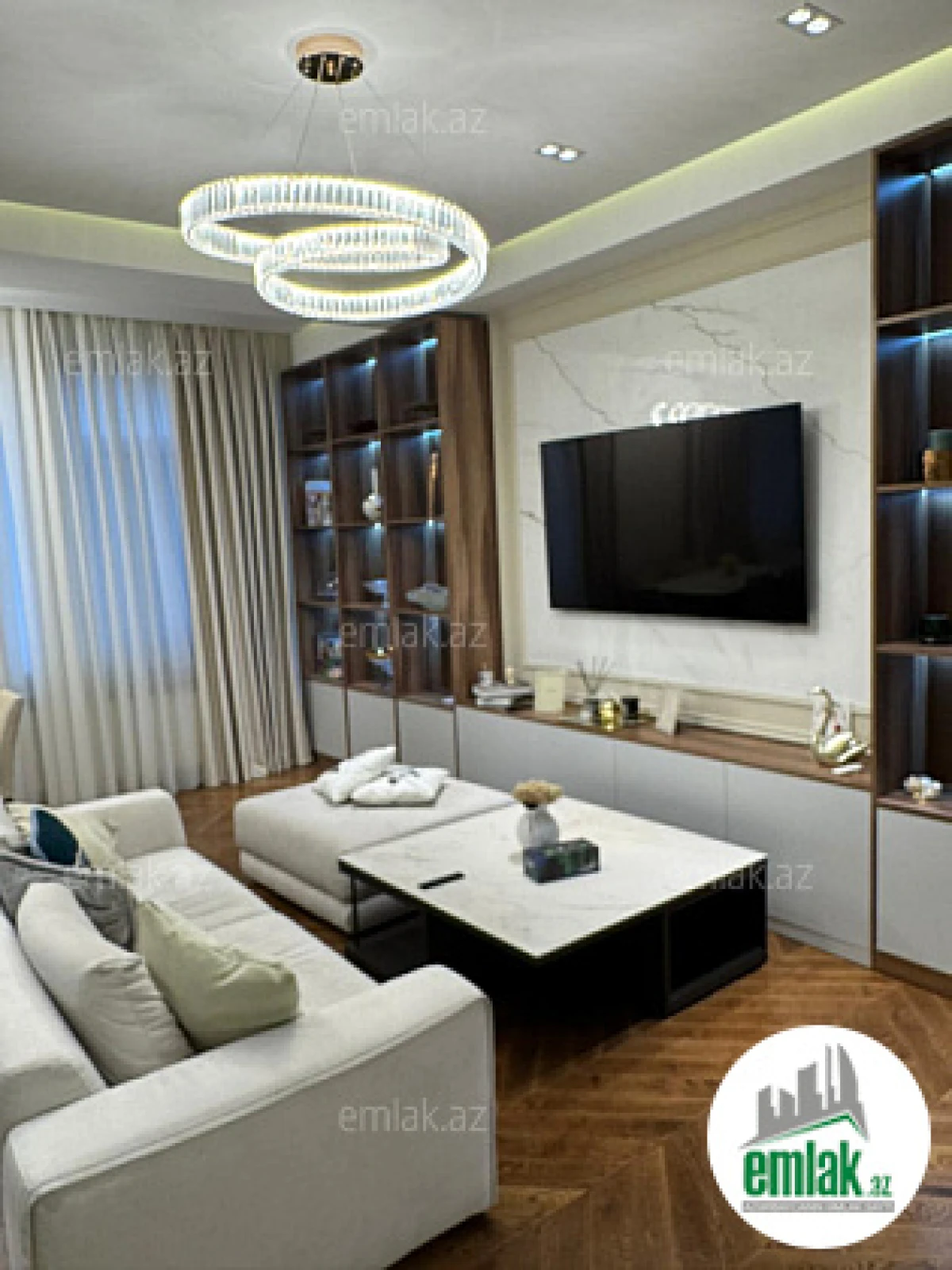 Satılır 2 otaqlı yeni tikili 88 m²