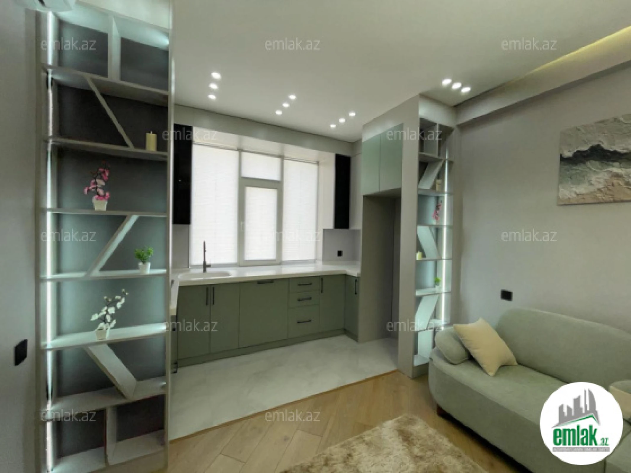 Satılır 2 otaqlı yeni tikili 54 m²