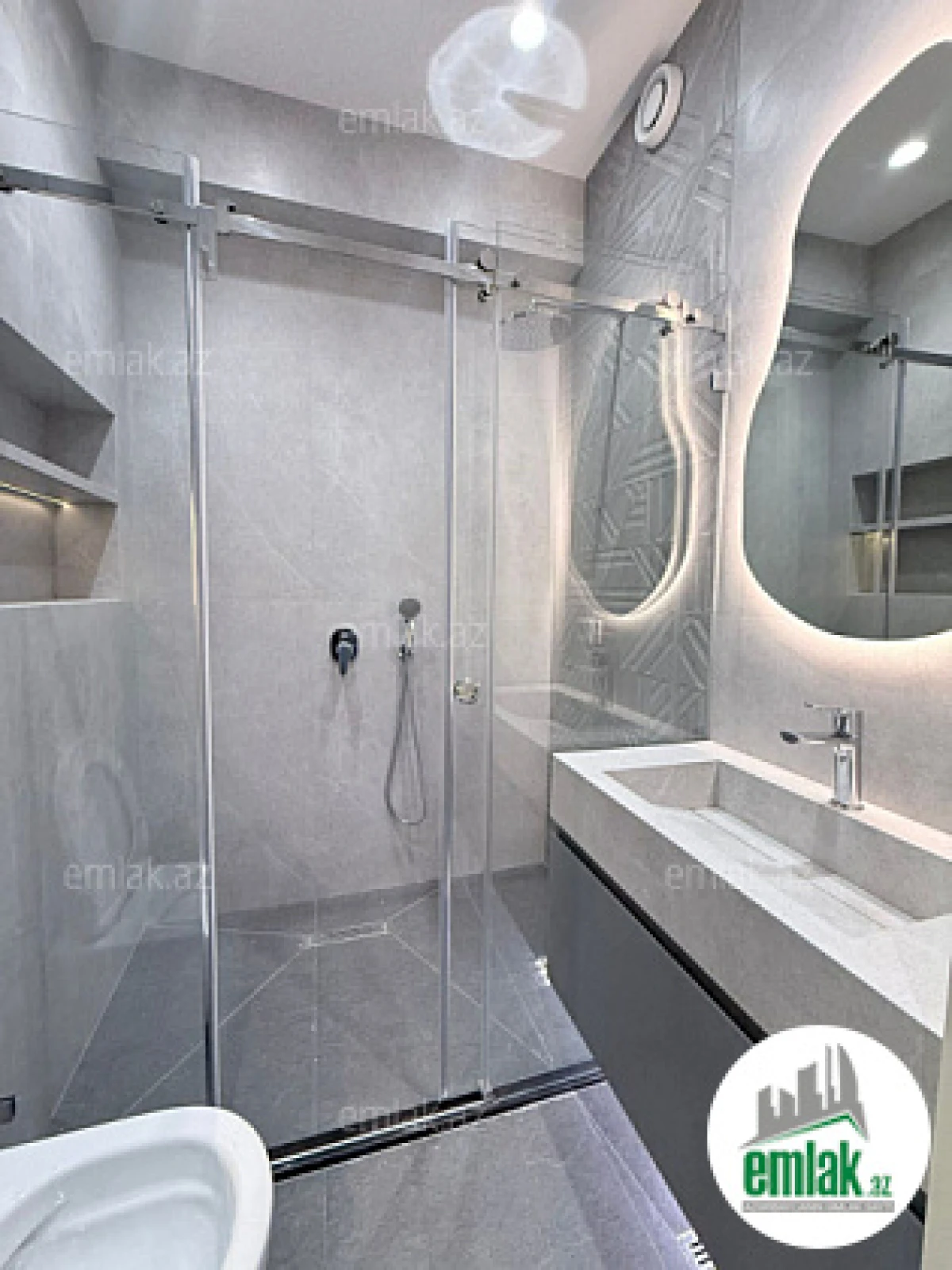 Satılır 2 otaqlı yeni tikili 55 m²