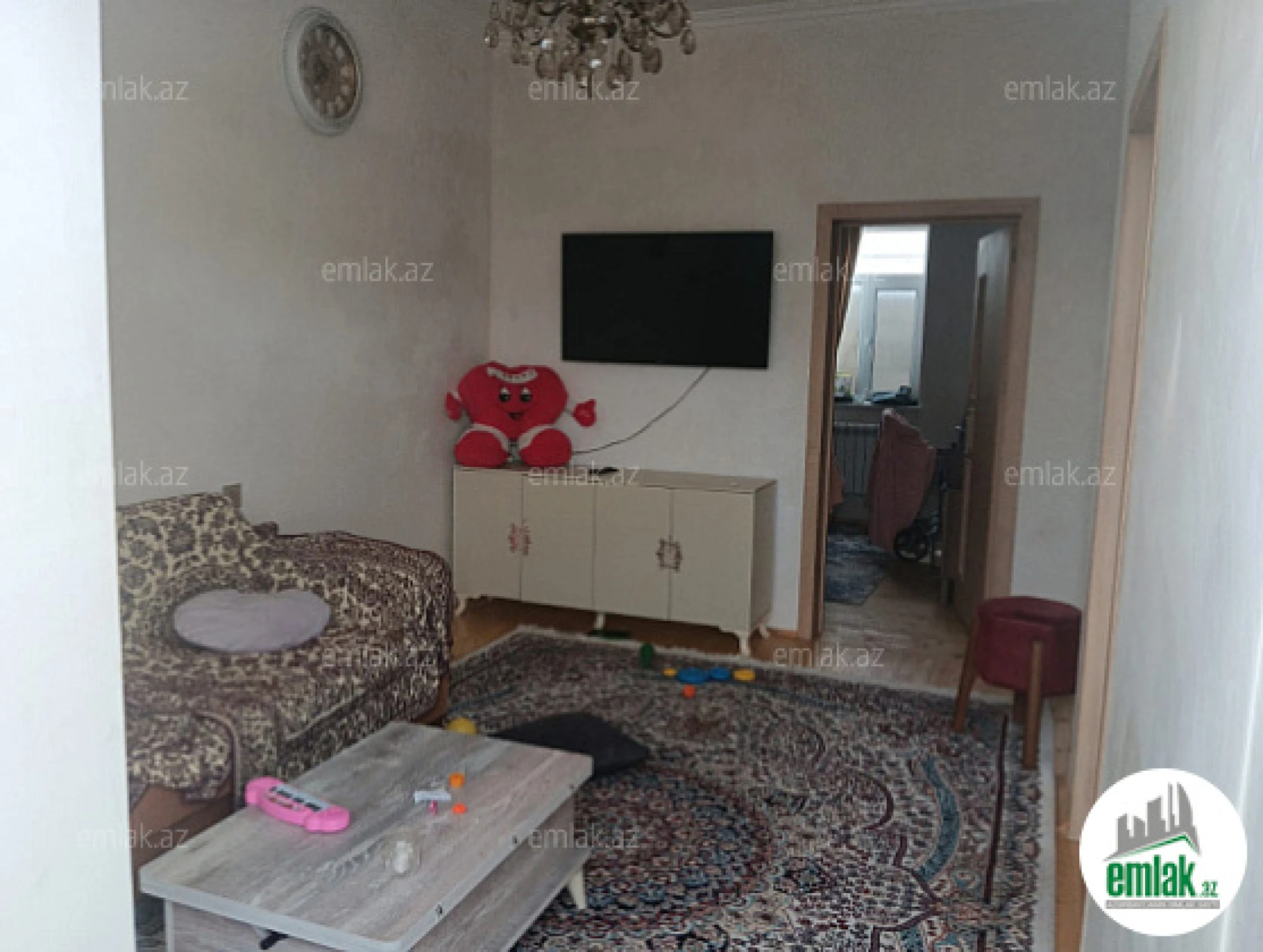 Satılır 3 otaqlı həyət evi 55 m²