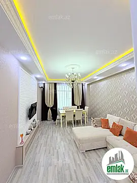 Satılır 2 otaqlı yeni tikili 63 m² — Bakı, Bülbülə 2 otaq 63.00 m²