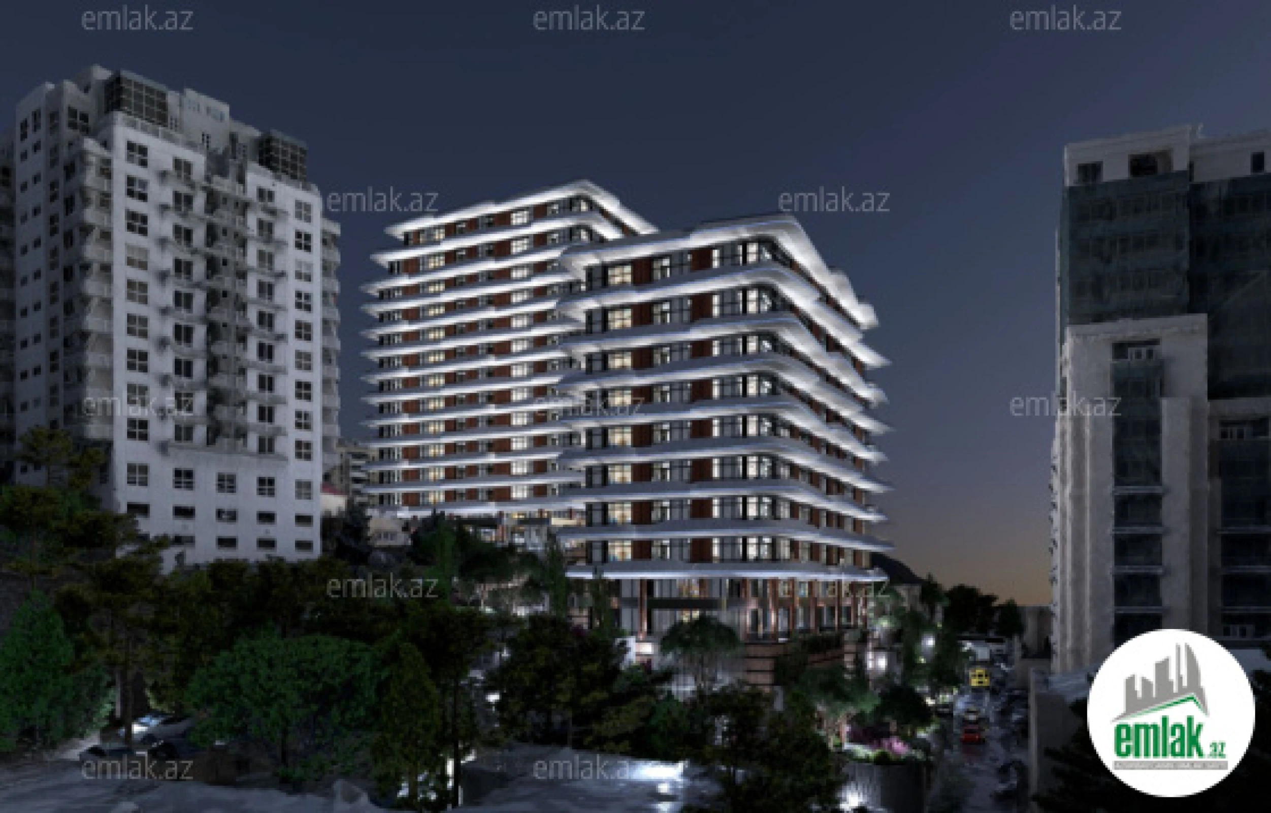 Satılır 2 otaqlı yeni tikili 98.5 m²