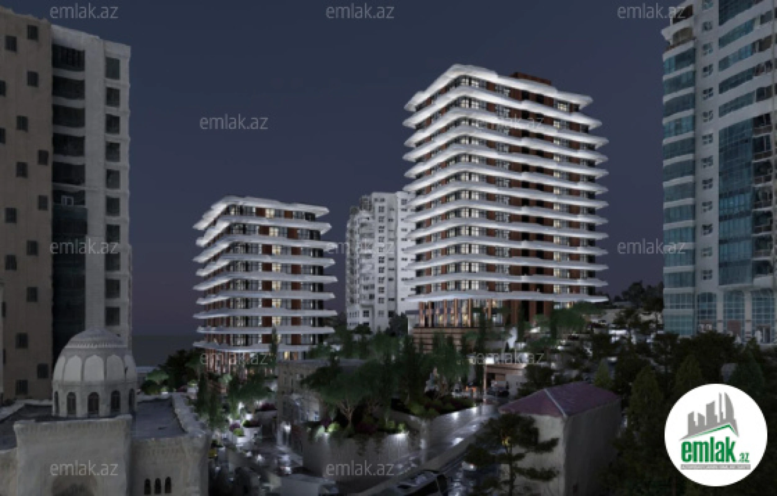 Satılır 3 otaqlı yeni tikili 159.2 m²