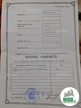 Satılır 3 otaqlı həyət evi 65 m²