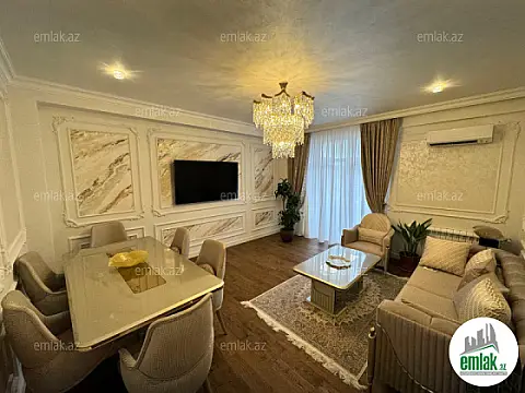 Satılır 4 otaqlı yeni tikili 160 m² — Bakı, Xətai m/s yanı 4 otaq 160.00 m²