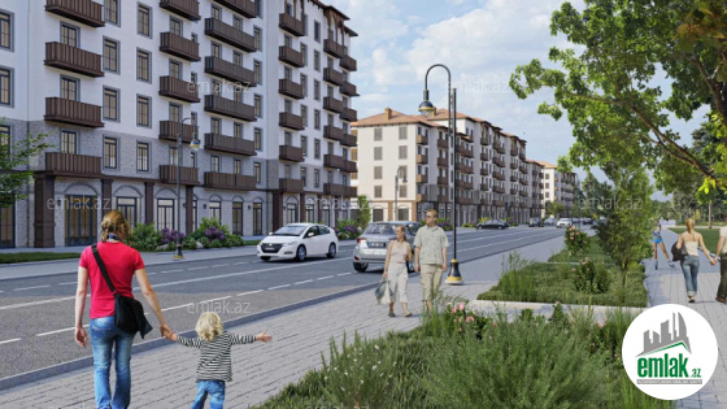 Satılır 2 otaqlı yeni tikili 54.8 m²