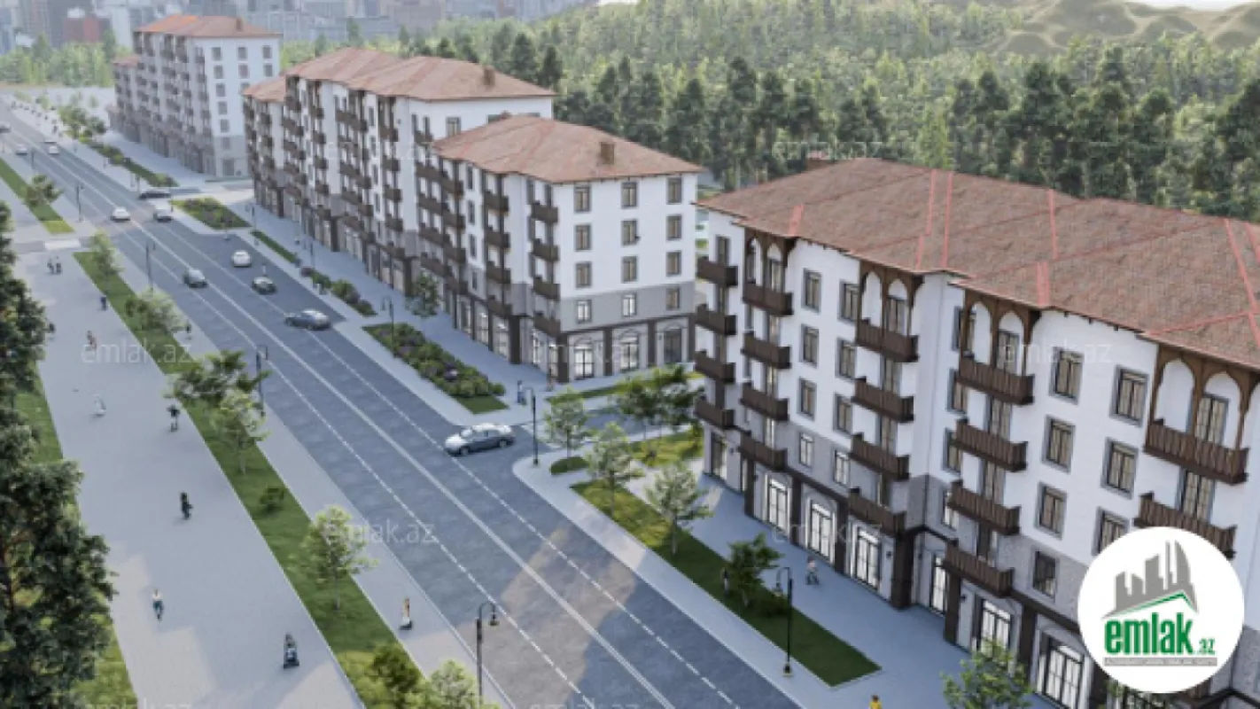 Satılır 2 otaqlı yeni tikili 63.95 m²