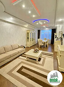 Satılır 3 otaqlı yeni tikili 130 m² — Bakı, Şəhər mərkəzi 3 otaq 130.00 m²