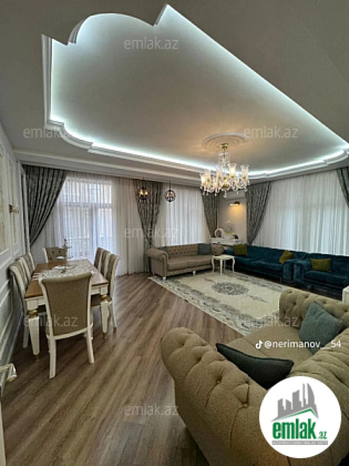 Satılır 4 otaqlı yeni tikili 180 m²