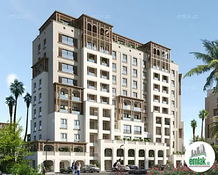 Satılır 1 otaqlı yeni tikili 48.9 m² — Bakı 1 otaq 48.90 m²