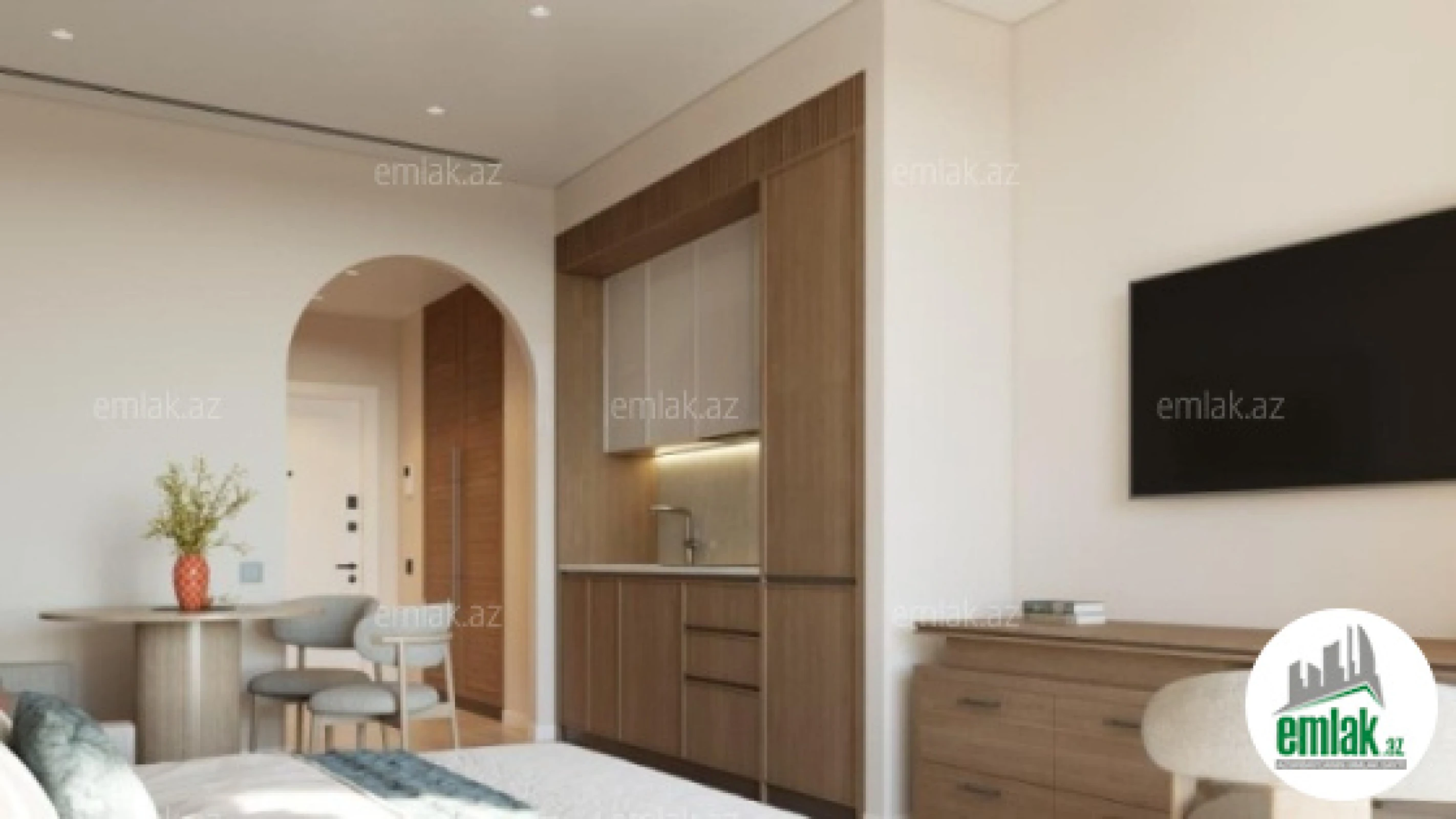 Satılır 1 otaqlı yeni tikili 48.9 m²