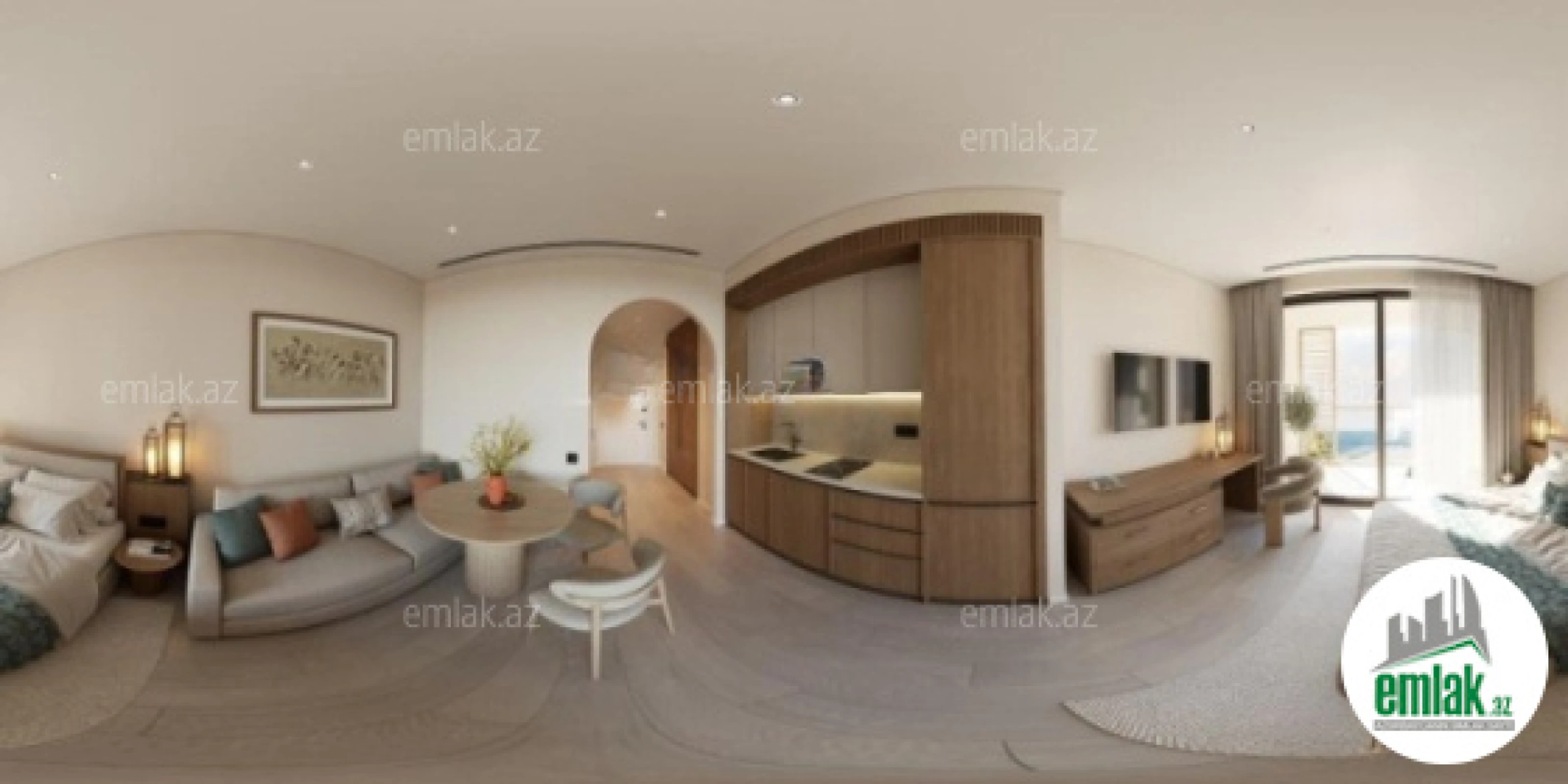 Satılır 1 otaqlı yeni tikili 48.9 m²