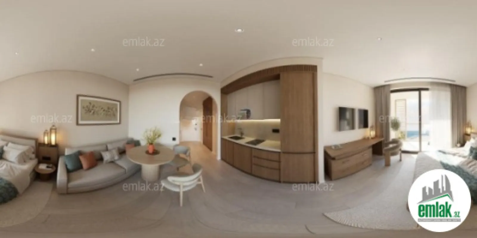 Satılır 1 otaqlı yeni tikili 48.9 m²