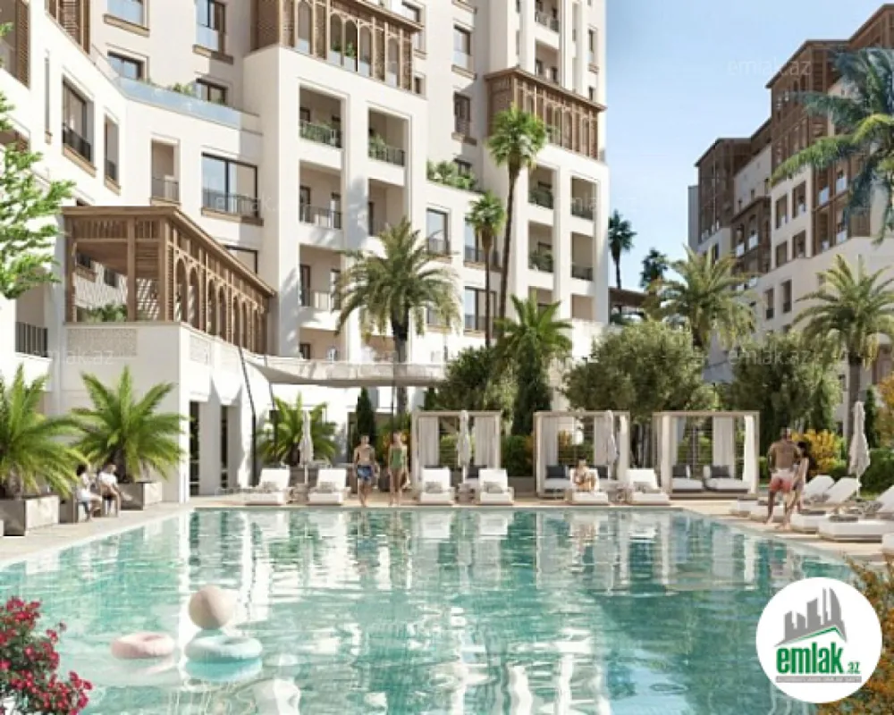 Satılır 1 otaqlı yeni tikili 48.9 m²