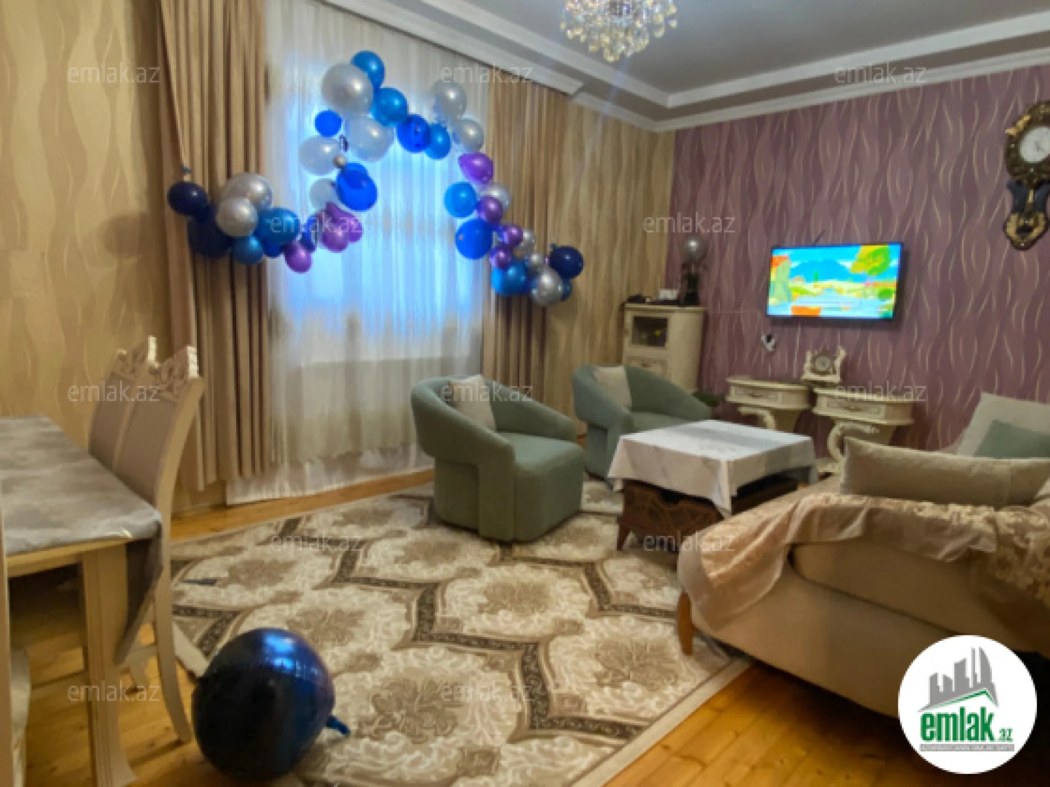 Satılır 3 otaqlı həyət evi 100 m²
