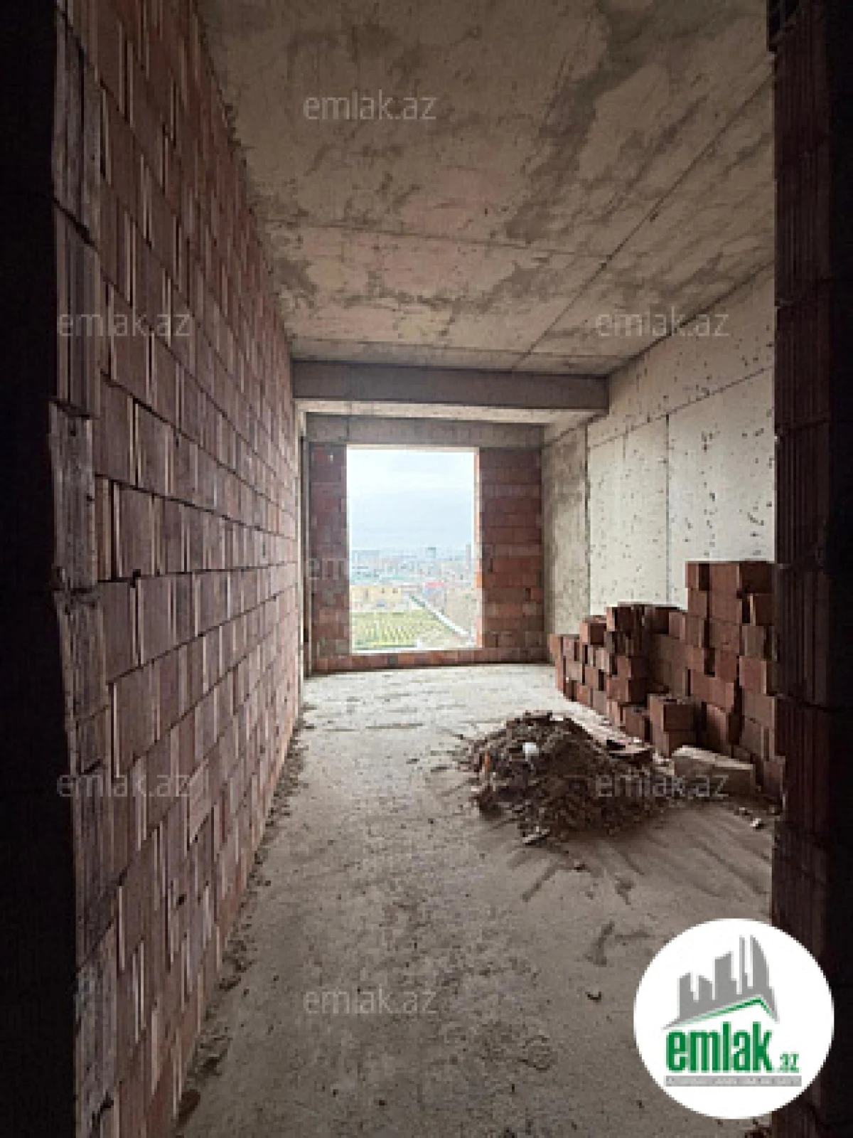 Satılır 1 otaqlı yeni tikili 53.4 m²