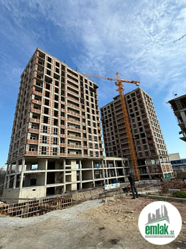 Satılır 1 otaqlı yeni tikili 53.4 m²