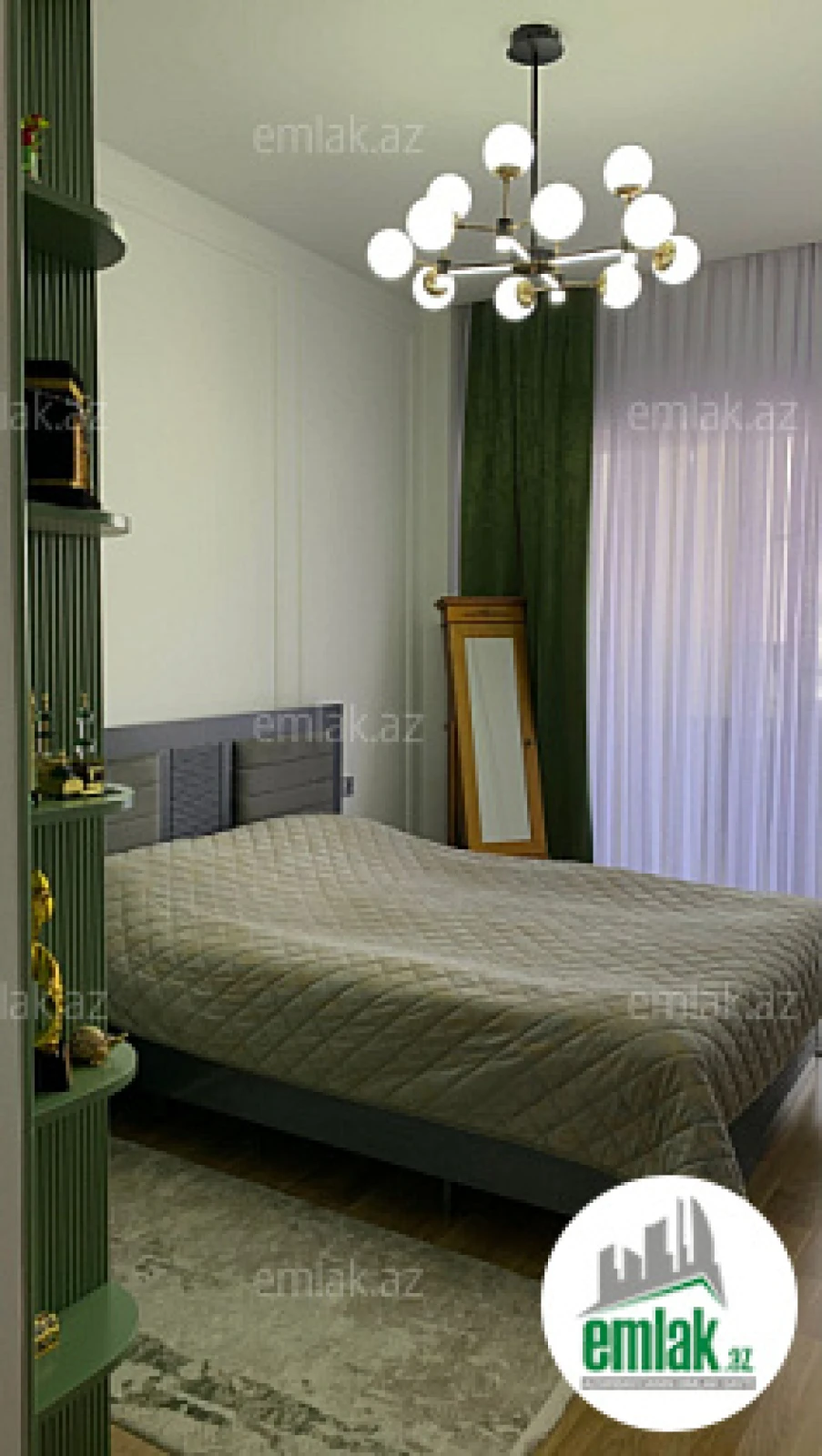 Satılır 2 otaqlı yeni tikili 82 m²