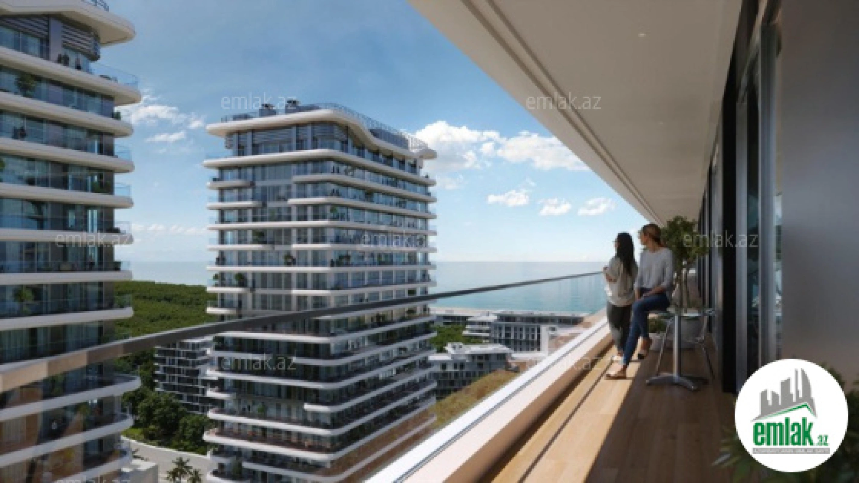 Satılır 1 otaqlı yeni tikili 59.5 m²