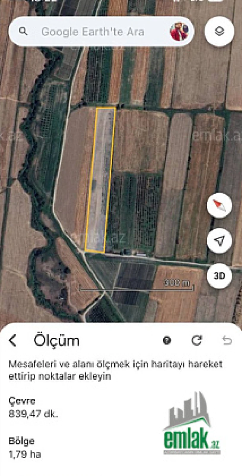 Satılır torpaq sahəsi 150 m²