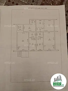 Satılır 5 otaqlı köhnə tikili 126 m²