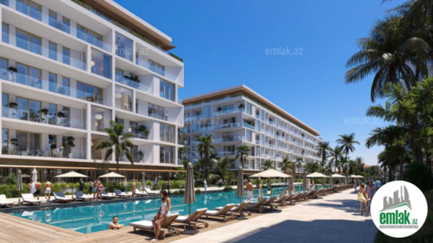 Satılır 1 otaqlı yeni tikili 48.3 m²