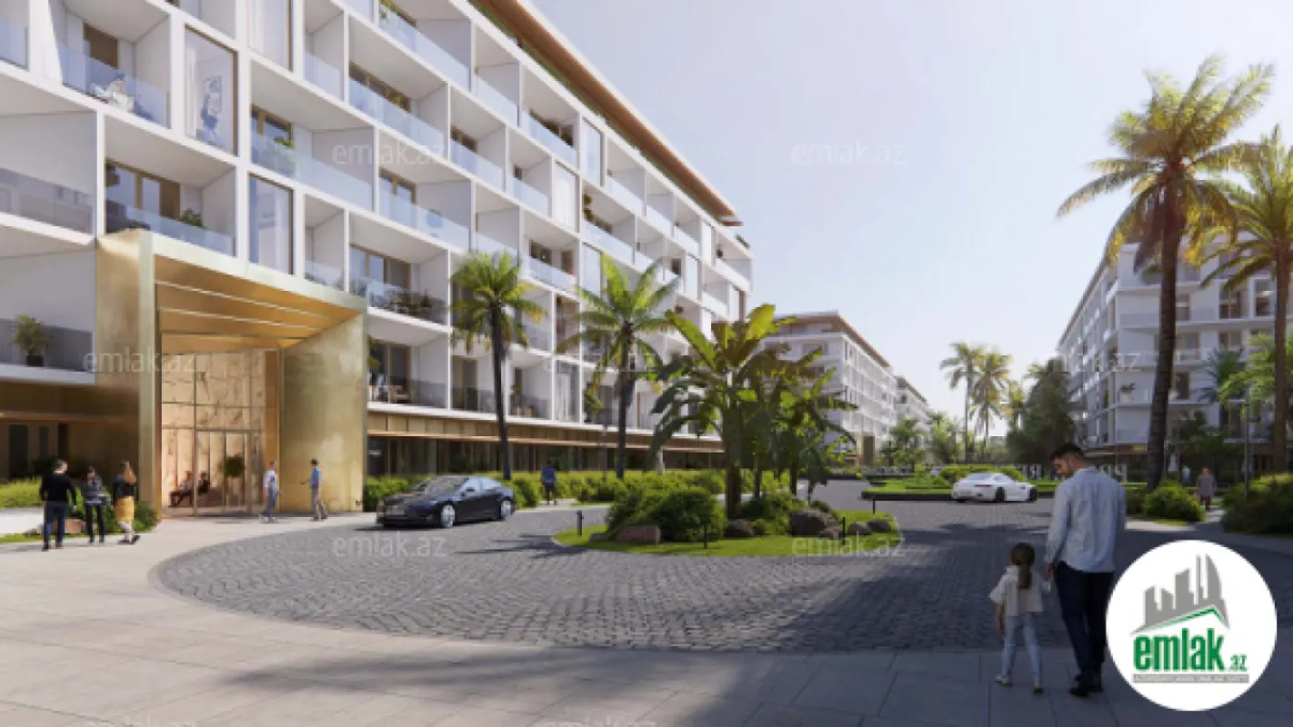 Satılır 1 otaqlı yeni tikili 48.3 m²