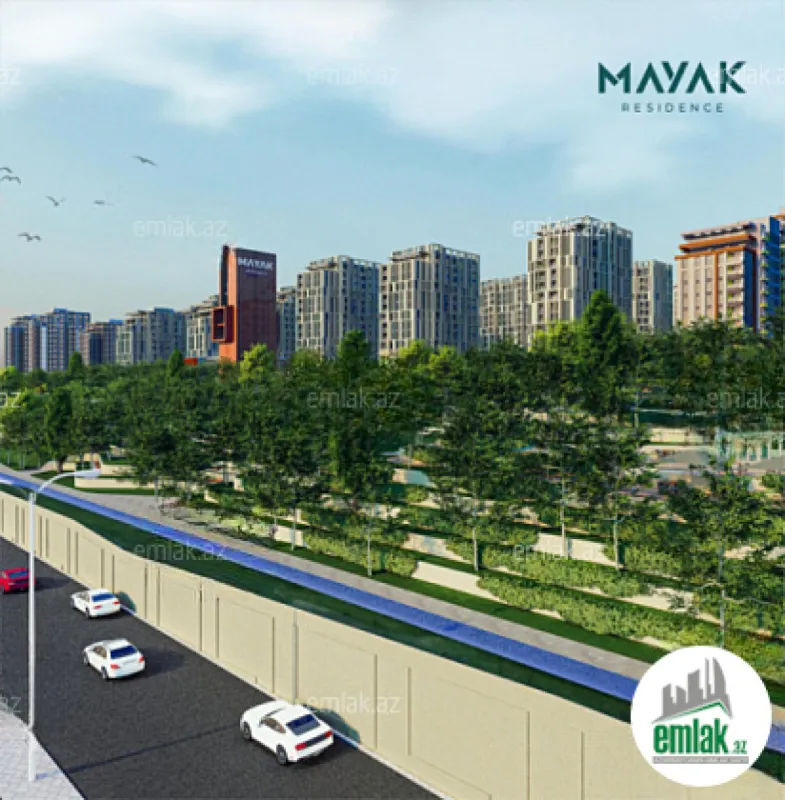 Satılır 1 otaqlı yeni tikili 53.9 m²