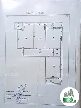 Satılır 3 otaqlı yeni tikili 122 m²
