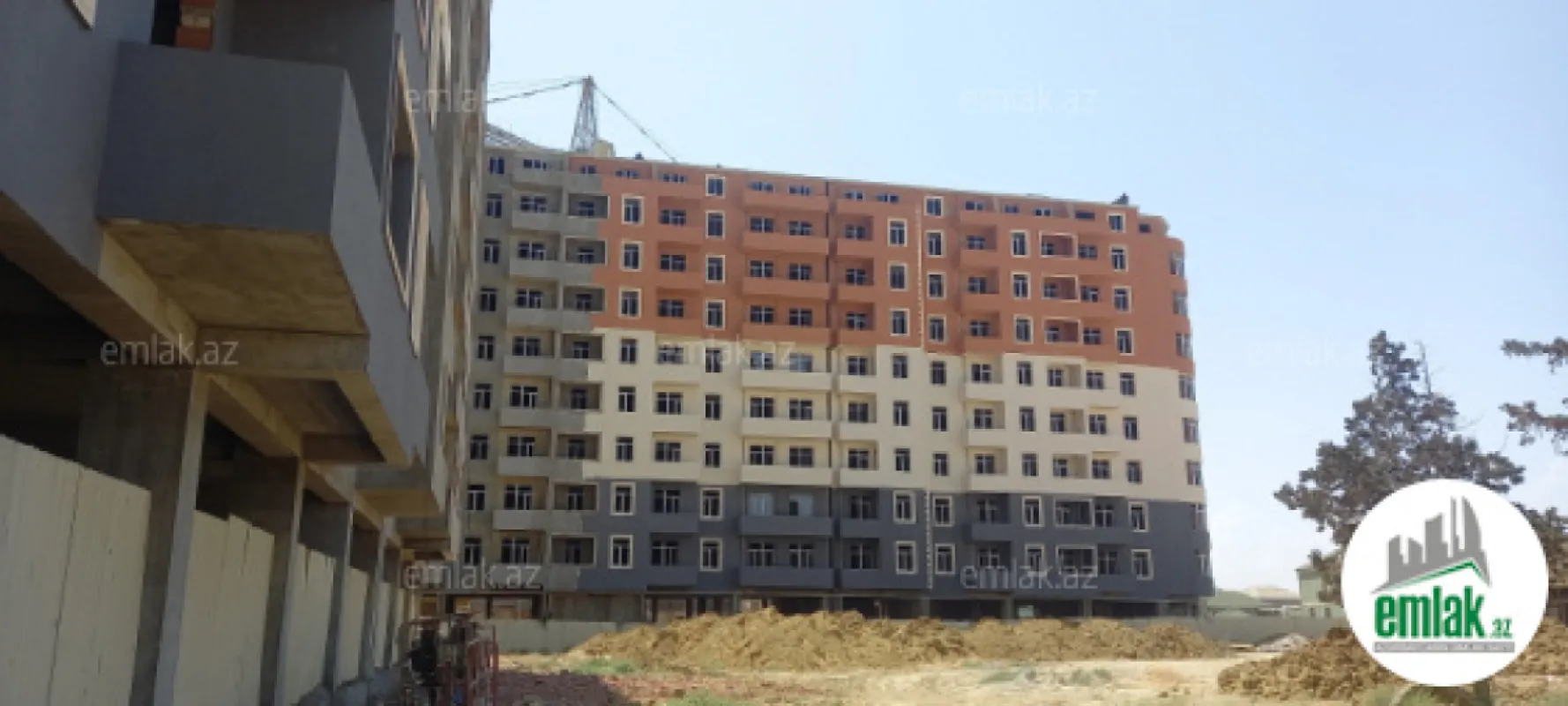 Satılır 2 otaqlı yeni tikili 56 m²