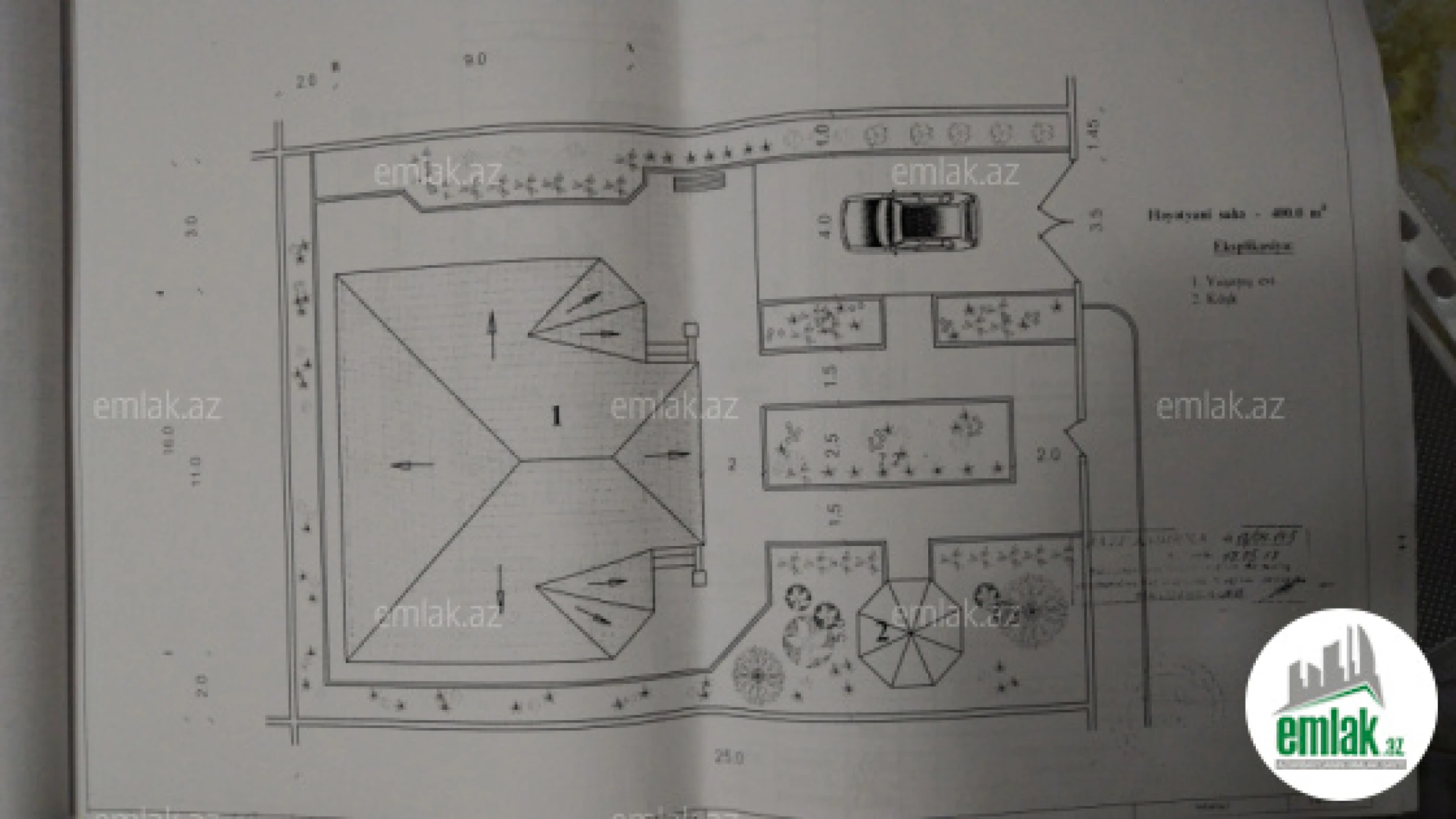 Satılır torpaq sahəsi 4 m²