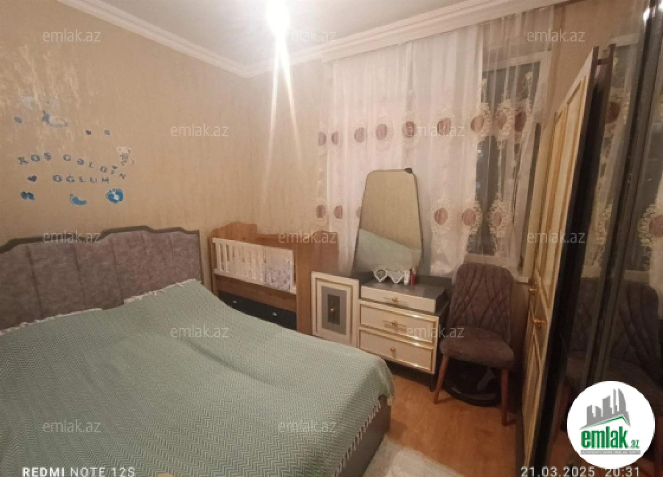 Satılır 2 otaqlı yeni tikili 60 m²