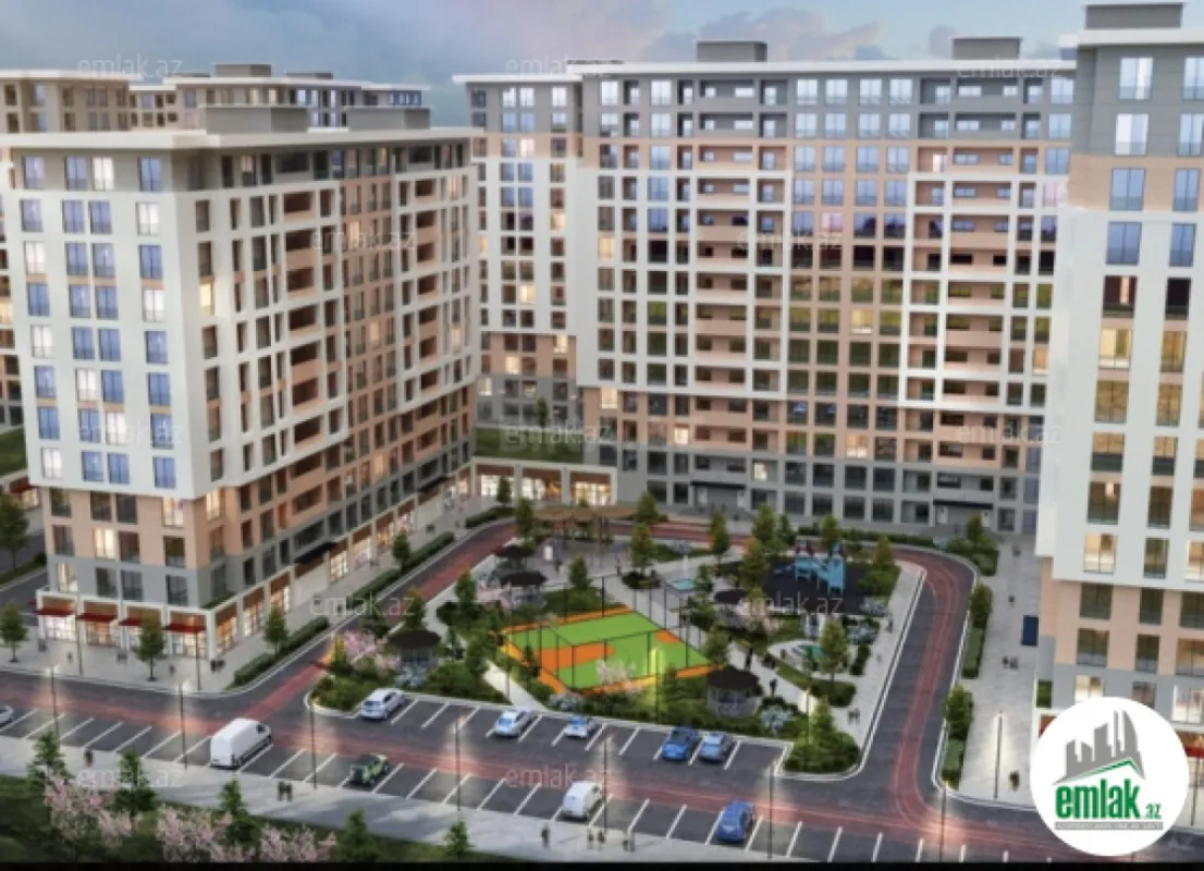 Satılır 2 otaqlı yeni tikili 48.7 m²