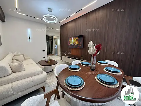 Satılır 3 otaqlı yeni tikili 93 m² — Bakı, Yeni Günəşli 3 otaq 93.00 m²