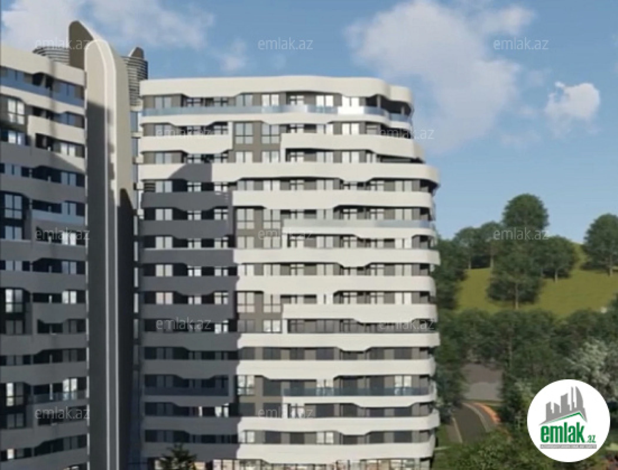 Satılır 1 otaqlı yeni tikili 51.2 m²