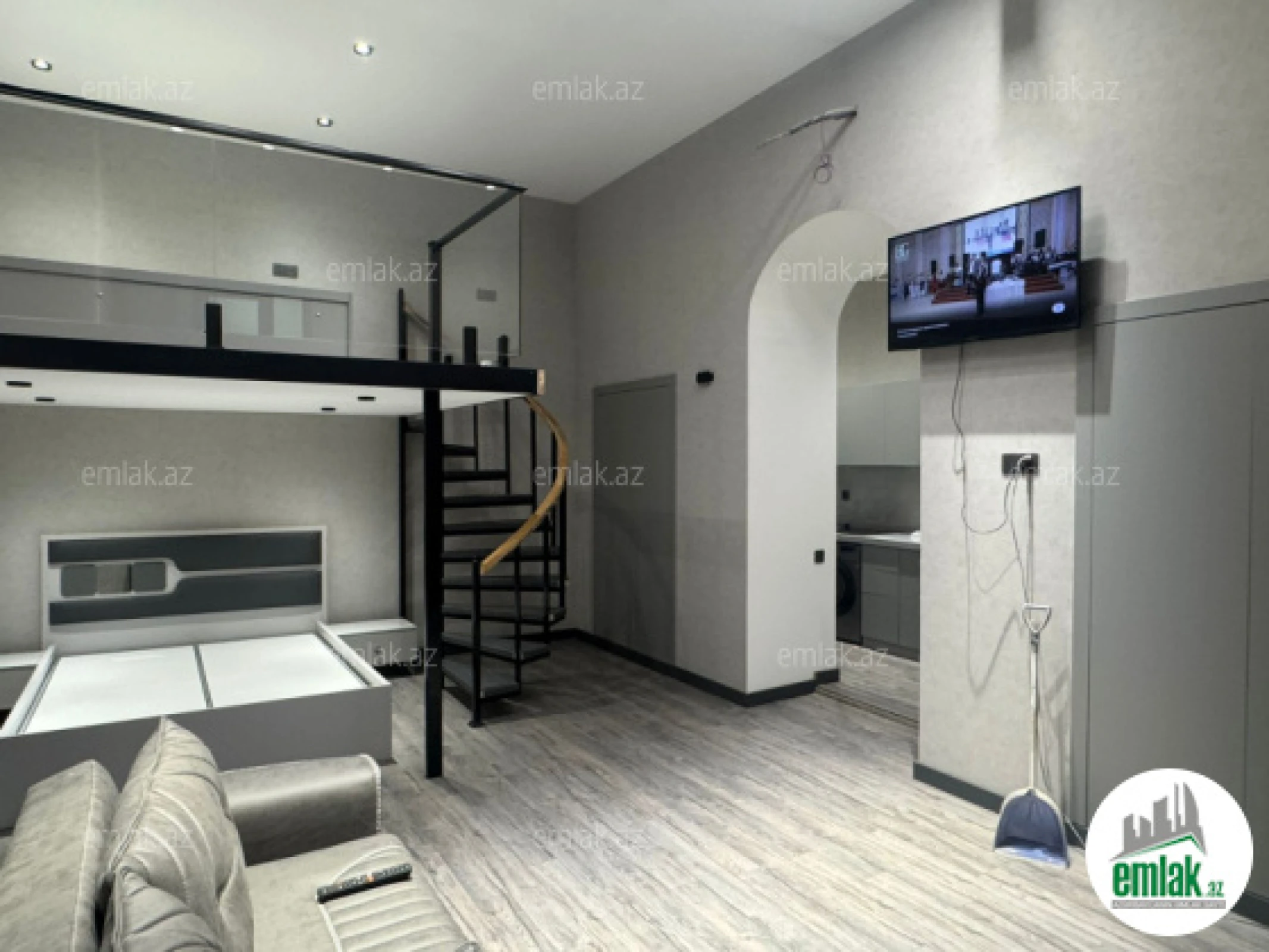 Satılır 1 otaqlı yeni tikili 55 m²