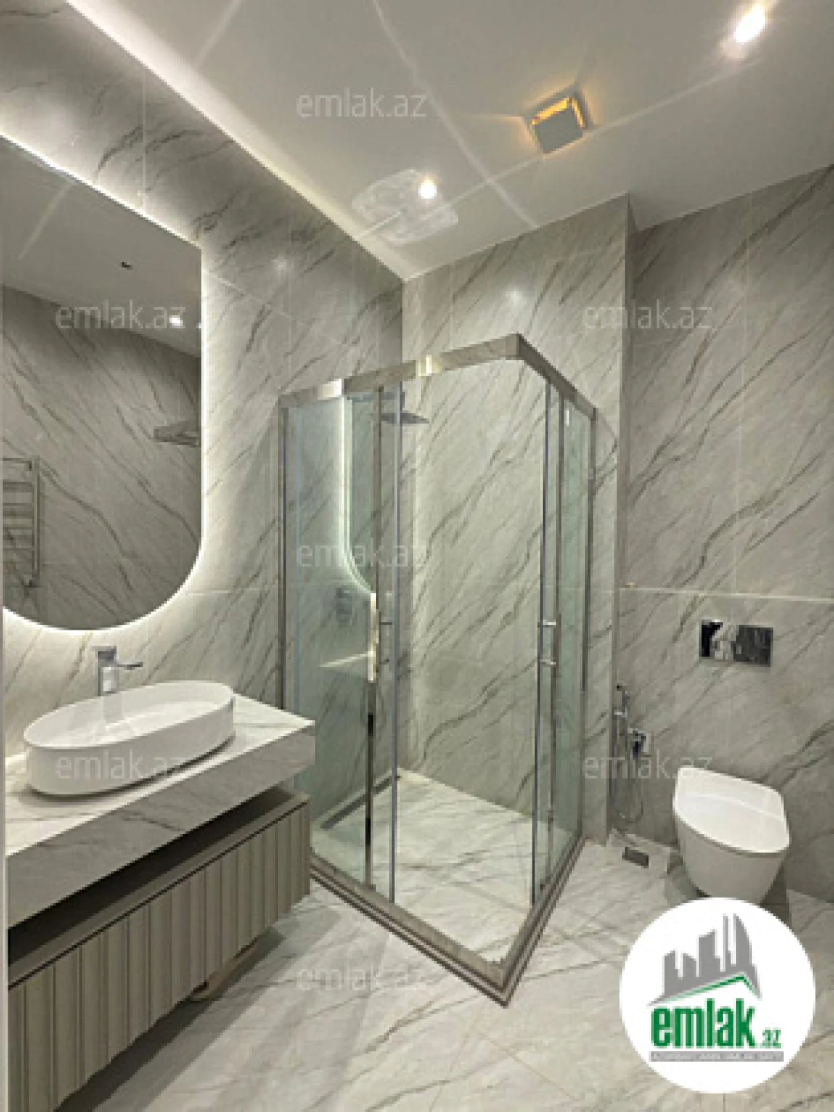 Satılır 1 otaqlı yeni tikili 58 m²