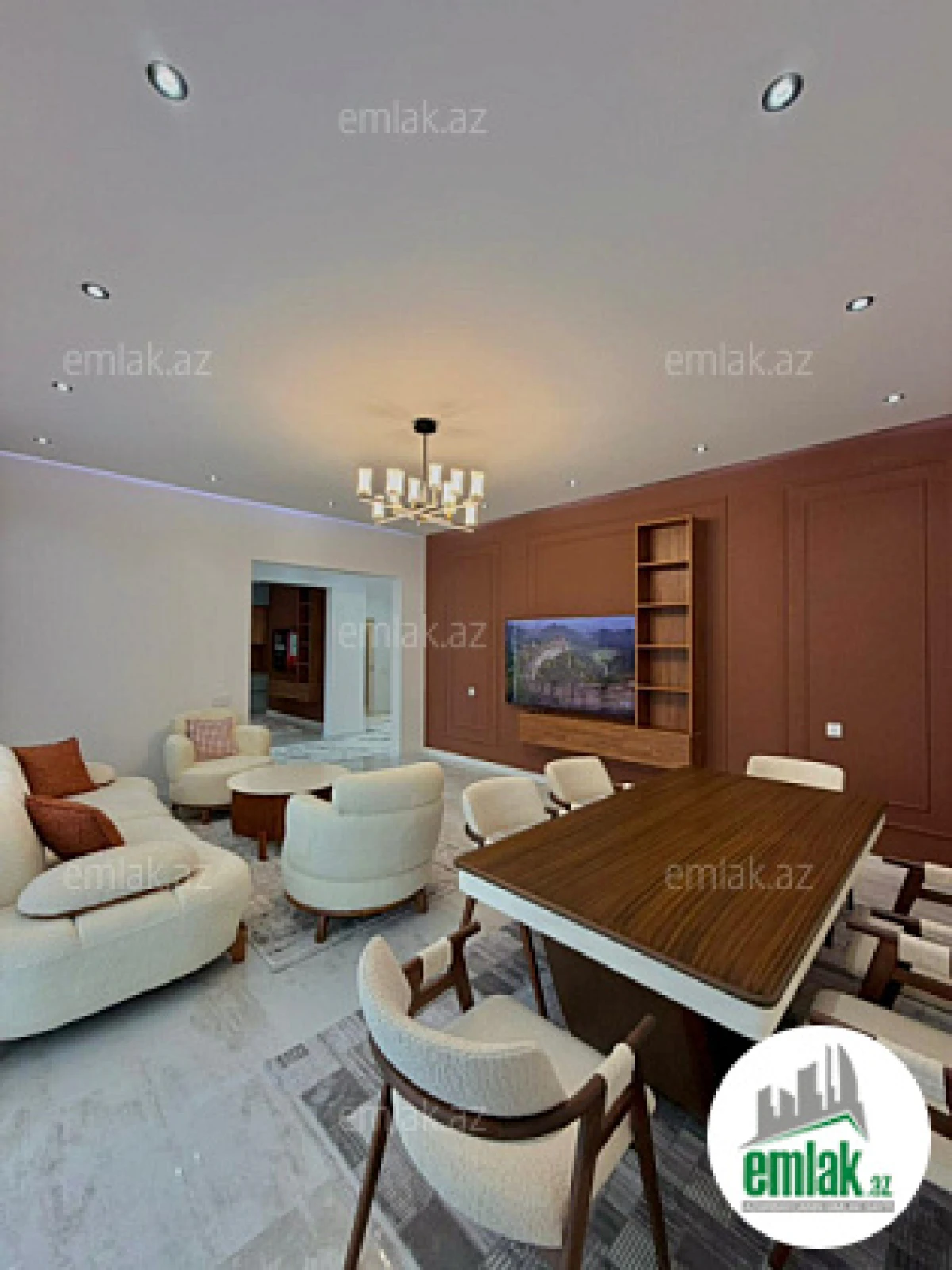 Satılır 4 otaqlı mənzil 170 m²