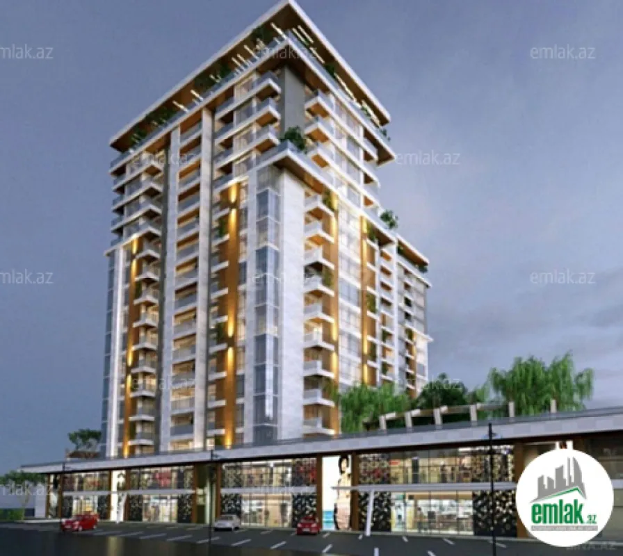 Satılır 2 otaqlı yeni tikili 66 m²