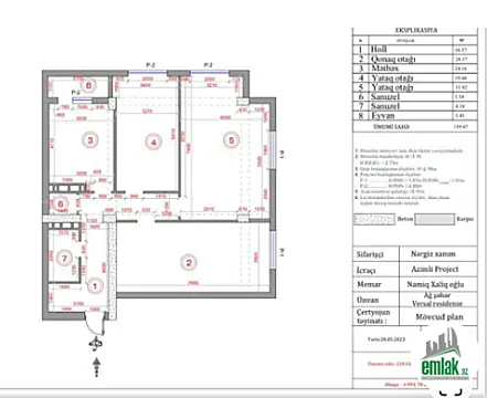 Satılır 3 otaqlı yeni tikili 138 m²