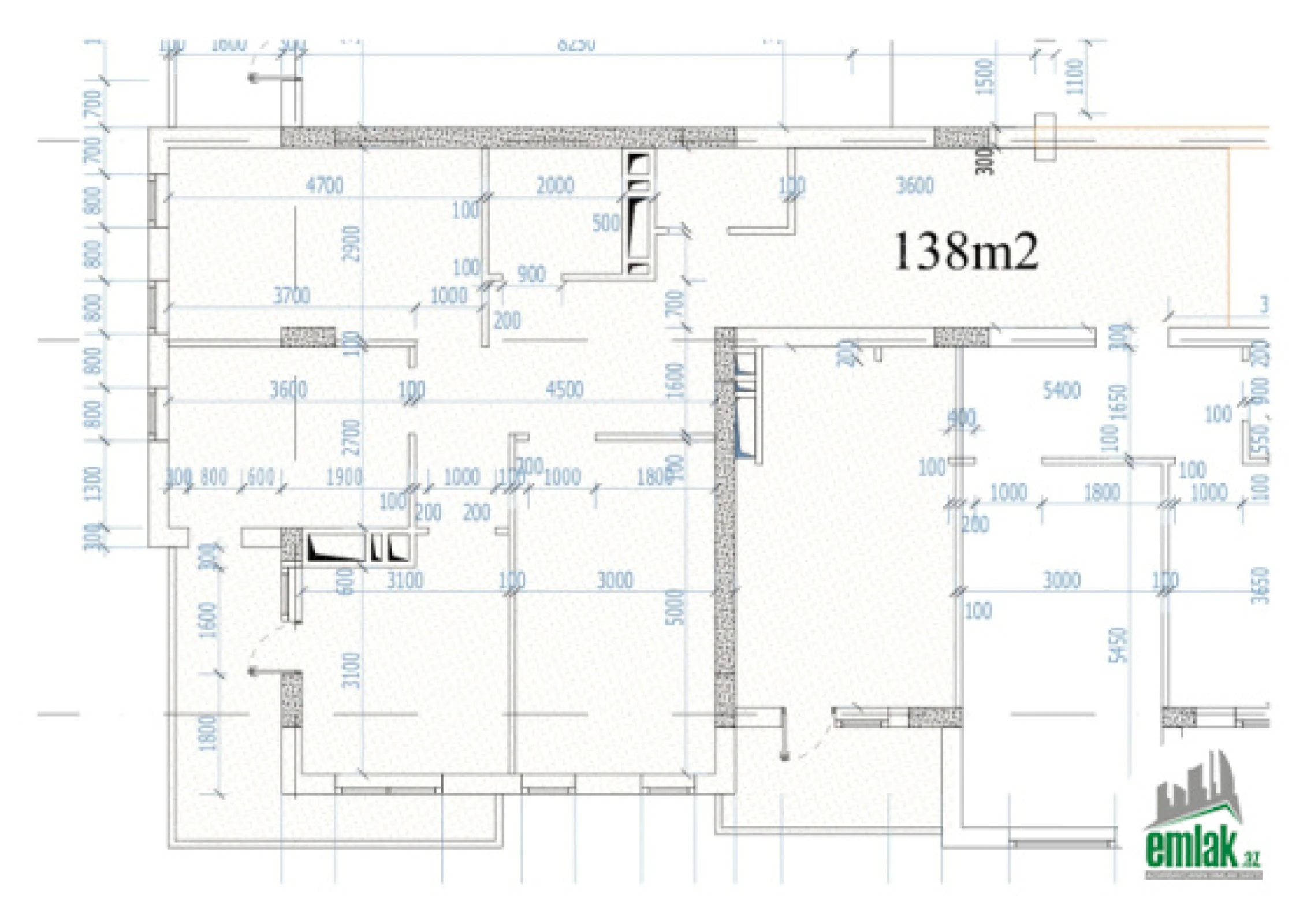 Satılır 4 otaqlı yeni tikili 138 m²