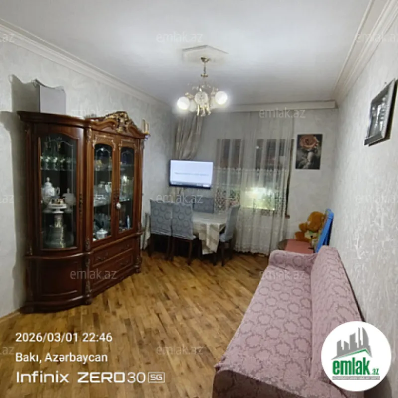 Satılır 2 otaqlı köhnə tikili 65 m²