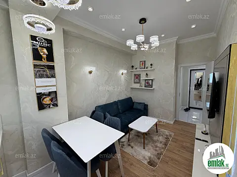 Satılır 2 otaqlı yeni tikili 37 m² — Bakı 2 otaq 37.00 m²