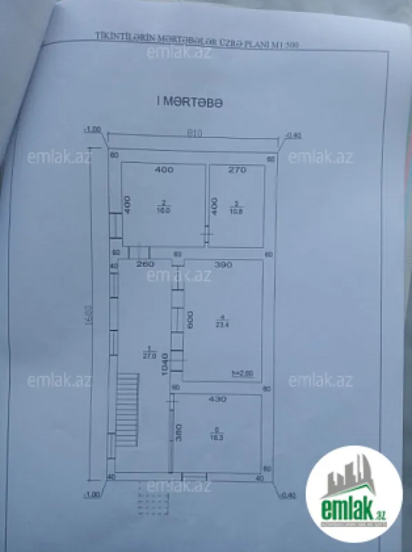 Satılır 5 otaqlı həyət evi 200 m²