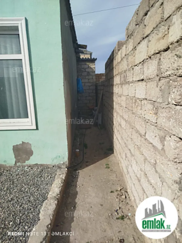Satılır 2 otaqlı həyət evi 60 m²