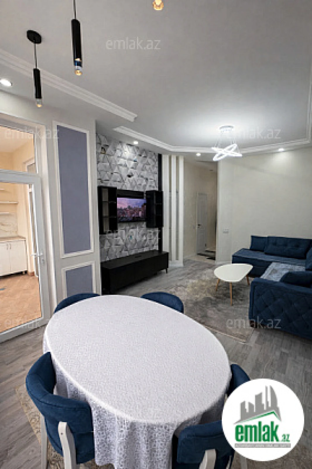 Satılır 2 otaqlı yeni tikili 55 m²