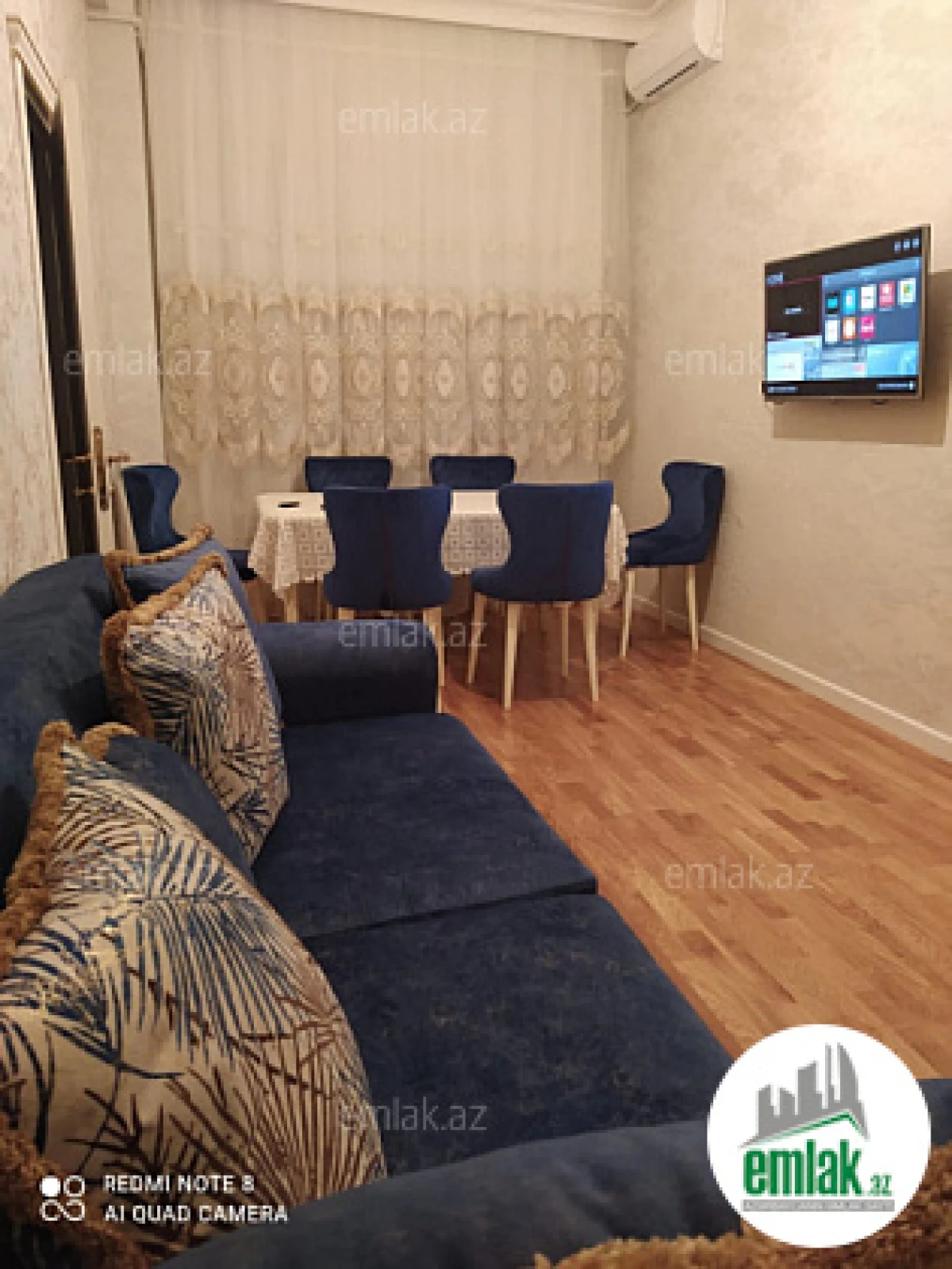 Satılır 2 otaqlı yeni tikili 46.3 m²