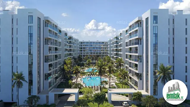 Satılır 1 otaqlı yeni tikili 55.6 m²