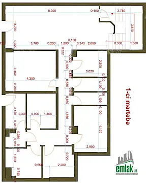 Satılır 11 otaqlı obyekt 270 m²